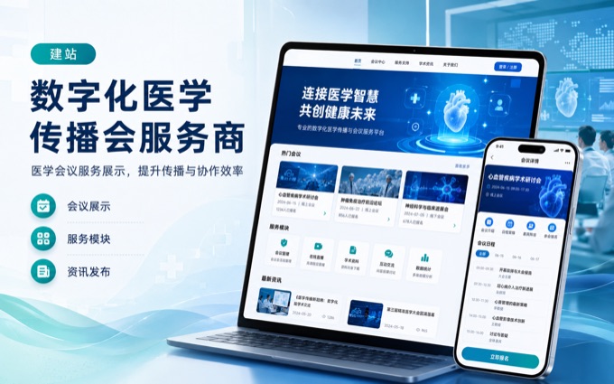 数字化医学传播会服务商案例封面