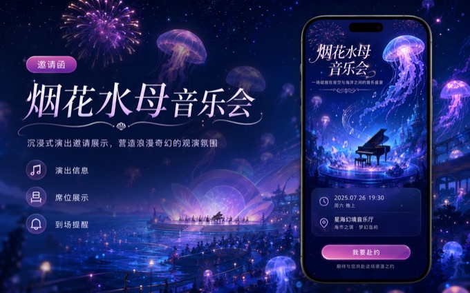 烟花水母音乐会案例封面