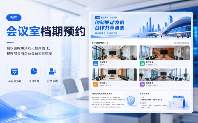 会议室档期预约案例封面