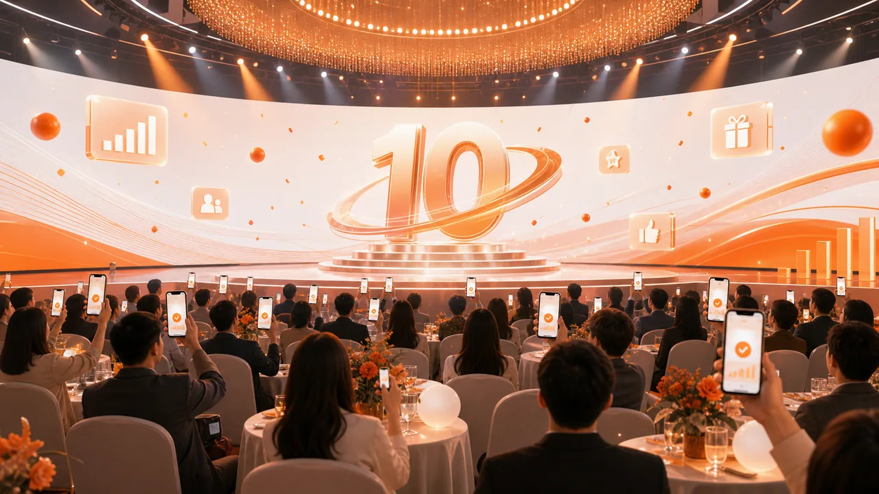 全景10周年策划年会活动案例