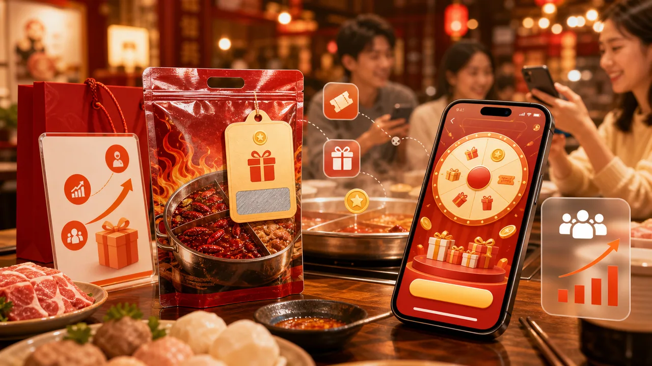 活动篇—大龙燚火锅门店一物一码抽奖